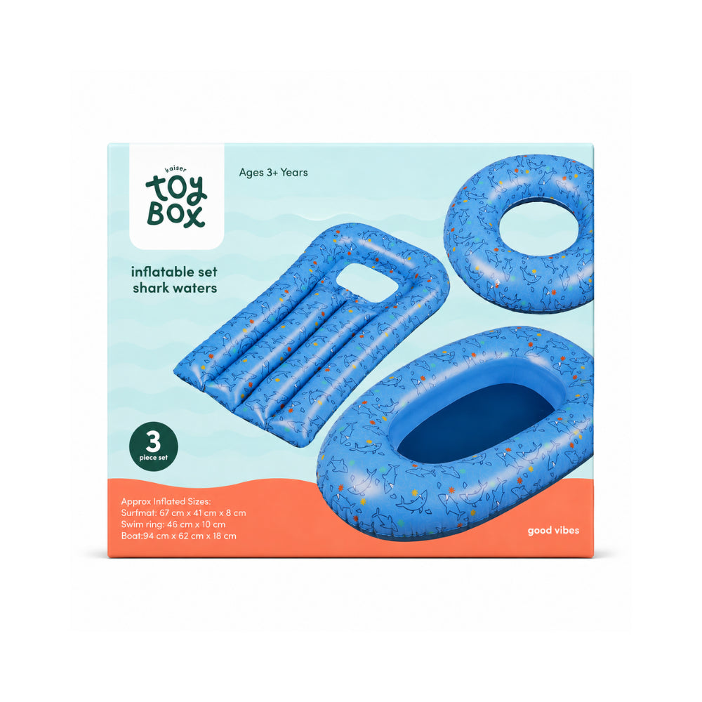 Good Vibes Kids Inflatable Set - SHARK WATERS
