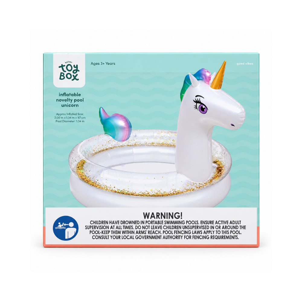 Good Vibes Kids Good Vibes Kids Novelty Pool - UNICORN
