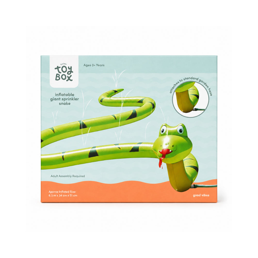 Good Vibes Kids Giant Sprinkler - SNAKE