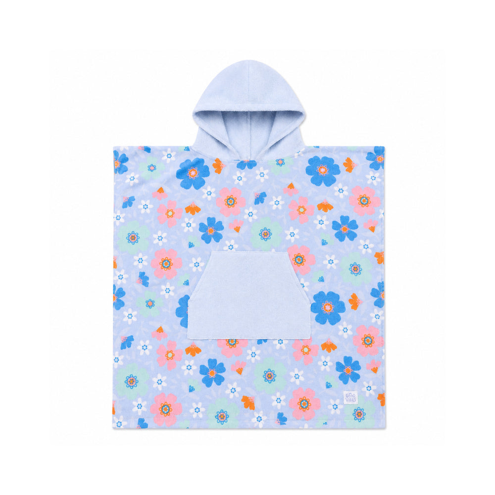Good Vibes Kids Hooded Towel - DAISY DAYDREAM (one size)