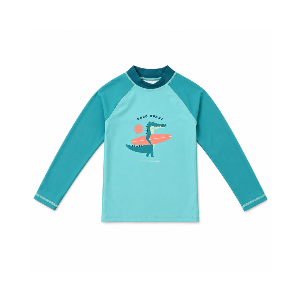 Good Vibes Kids Rash Vest - CROC COAST