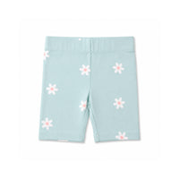 Good Vibes Girls Bike Short - MINT DAISY