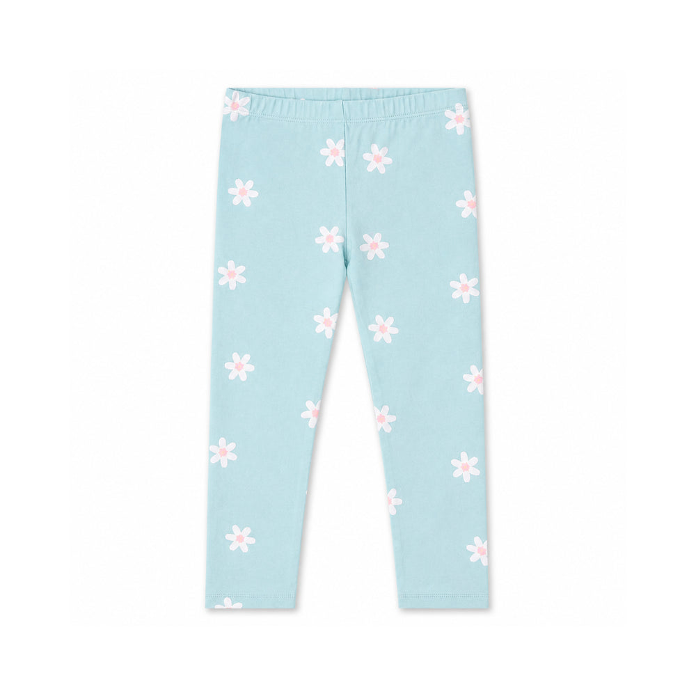 Good Vibes Girls Tights - MINT DAISY