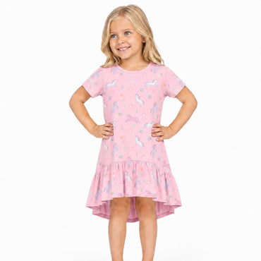 Good Vibes Girls Miller Dress - UNICORN COVE