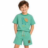 Good Vibes Boys Fleece short - ROAR