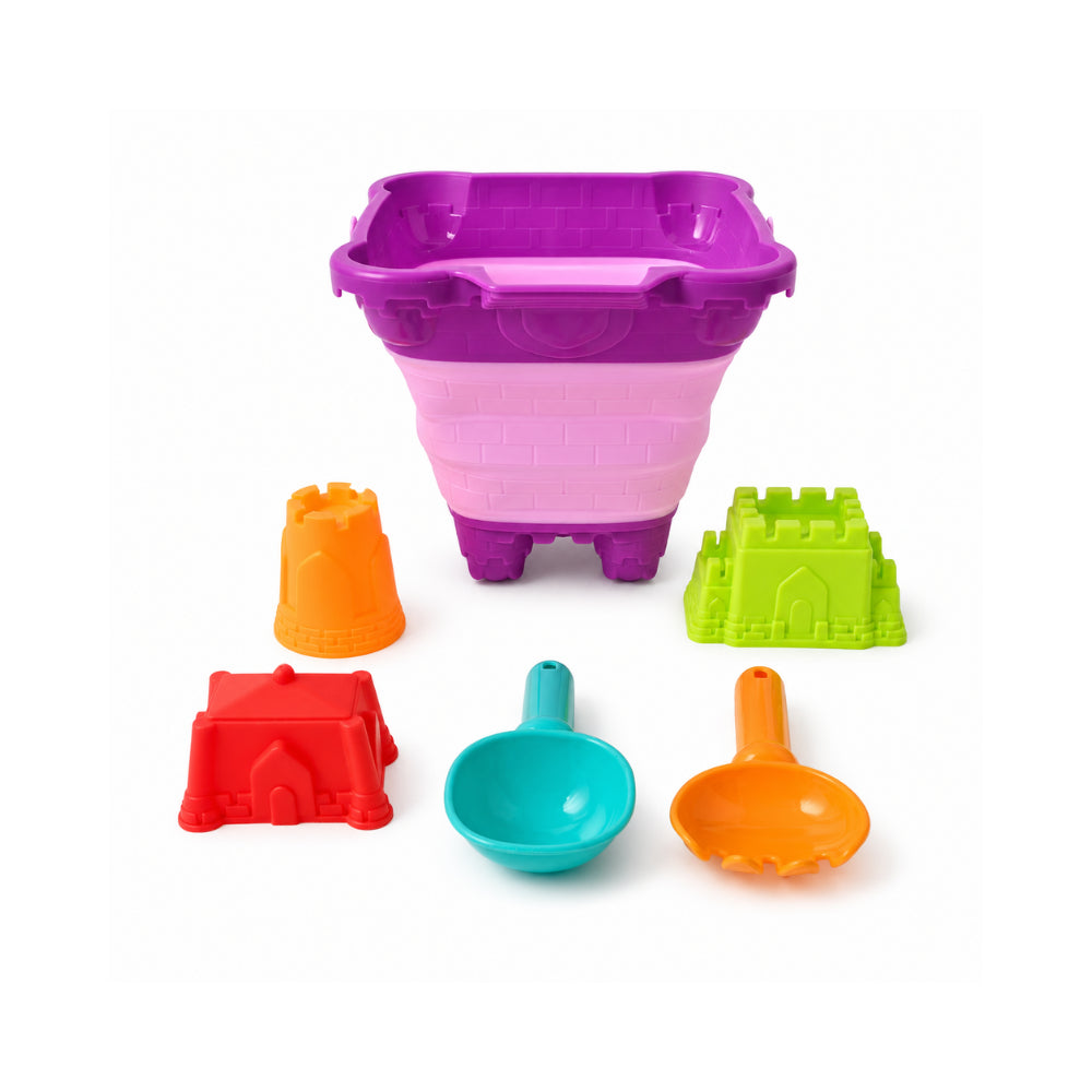 Good Vibes Kids Collapsible Bucket Set - CASTLE