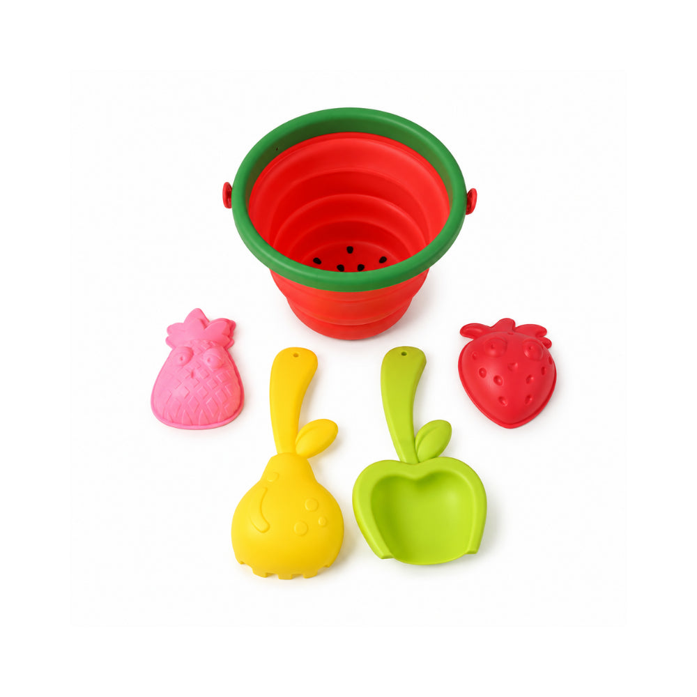 Good Vibes Kids Collapsible Bucket Set - WATERMELON