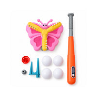 Good Vibes Kids Sprinkler Bat And Ball Game - CROC