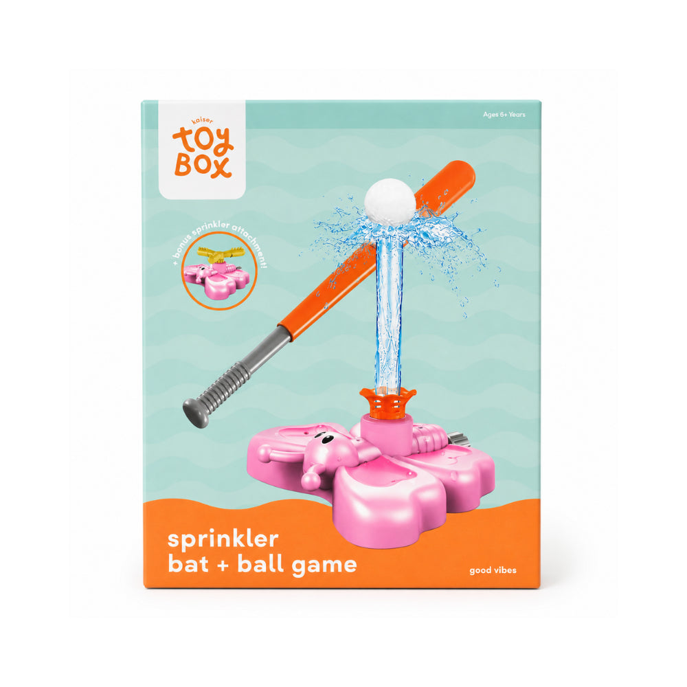 Good Vibes Kids Sprinkler Bat And Ball Game - CROC