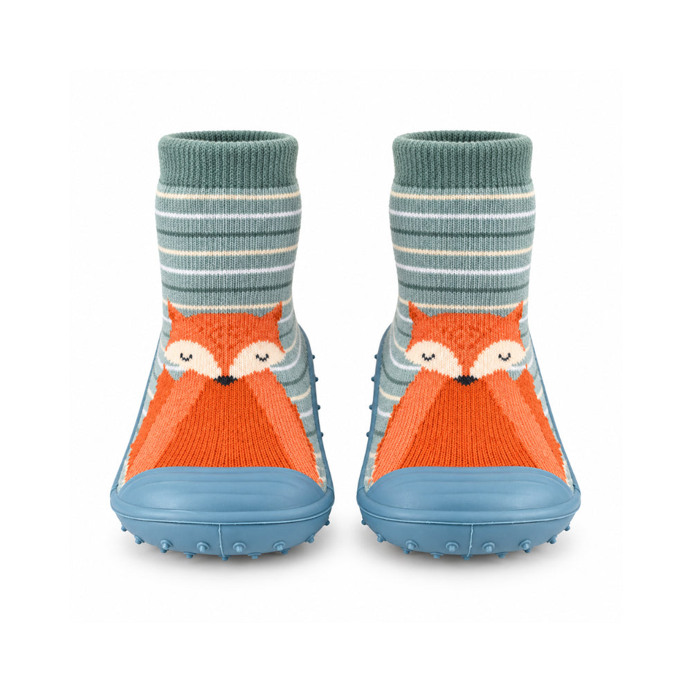Baby Rubber Socks - FOX