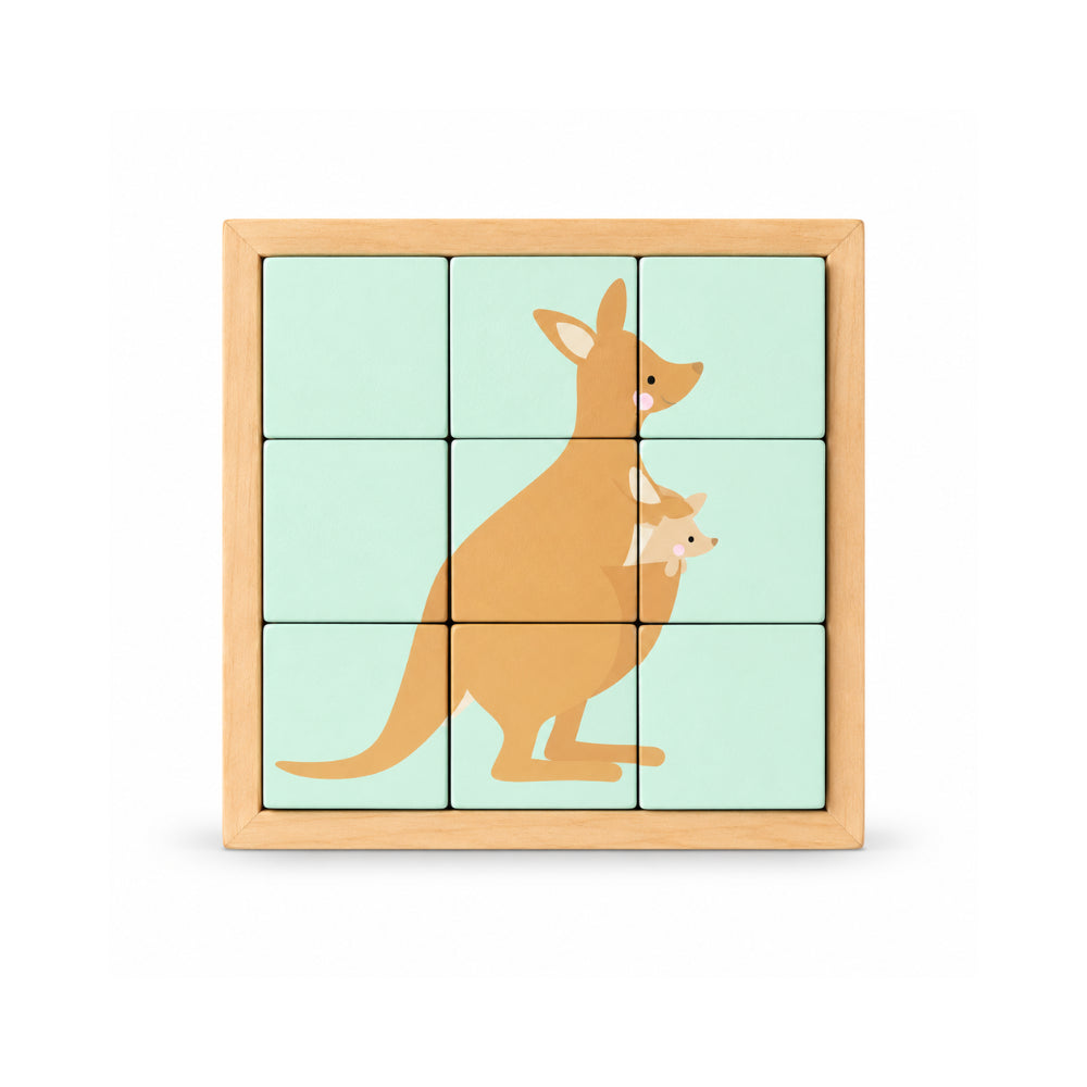 Baby Wooden Block Puzzle - AUSSIE
