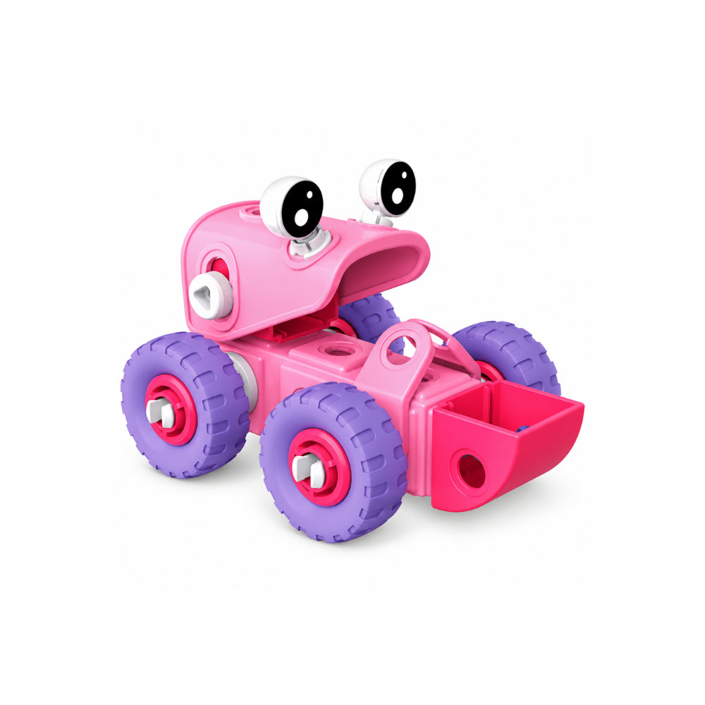 Kaiser Toy Box - Construct-i-Build 41 Pieces - PINK CAR