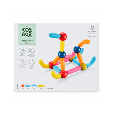 Kaiser Toy Box - Magnetic Build 64 Pieces - BEAM