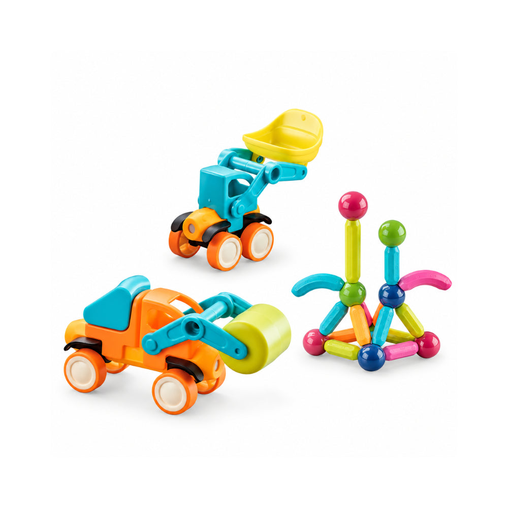 Kaiser Toy Box - Magnetic Build 58 Pieces - BEAM & MOTION