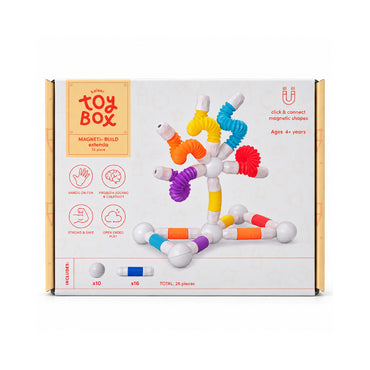 Kaiser Toy Box - Magnetic Build 26 Pieces - EXTENDA