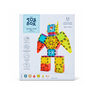 Kaiser Toy Box - Magnetic Build 85 Pieces Tiles - ROBOT