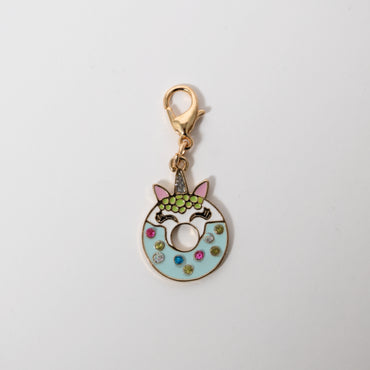 Kids Mini Charm - Gold Donut