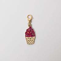 Kids Mini Charm - Gold Ice Cream