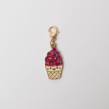 Kids Mini Charm - Gold Ice Cream