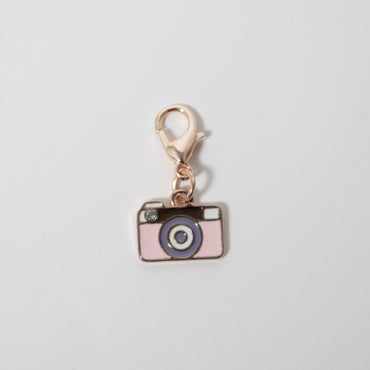 Kids Mini Charm - Rose Gold Camera