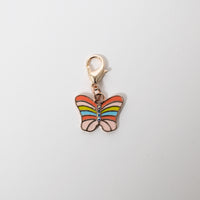 Kids Mini Charm - Rose Gold Butterfly