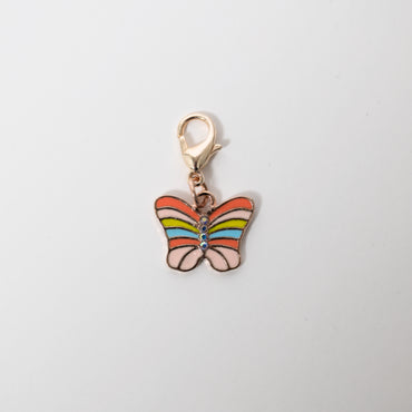 Kids Mini Charm - Rose Gold Butterfly