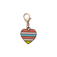 Kids Mini Charm - Rose Gold Multi Heart