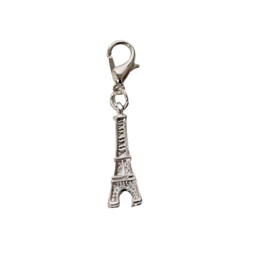 Kids Mini Charm - Silver Eifel Tower