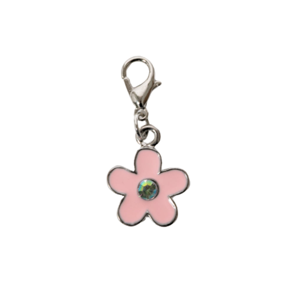 Kids Mini Charm - Silver Flower