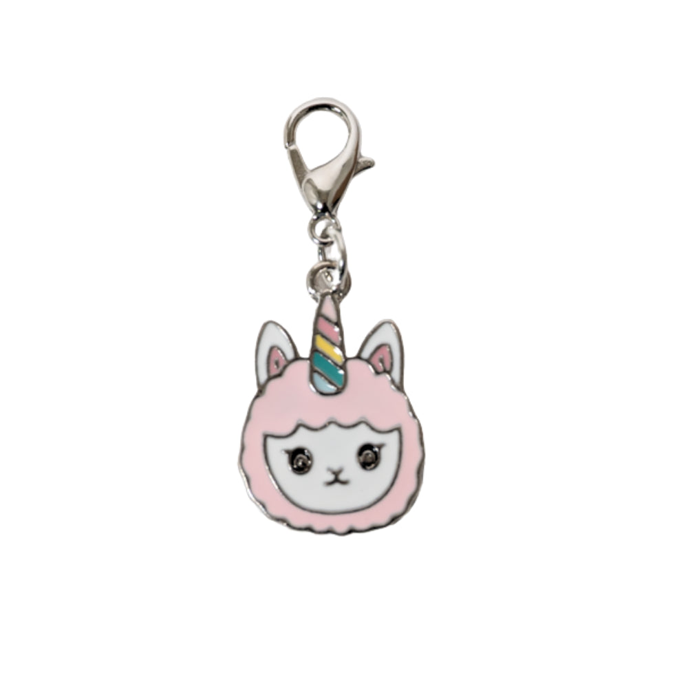 Kids Mini Charm - Silver Llama