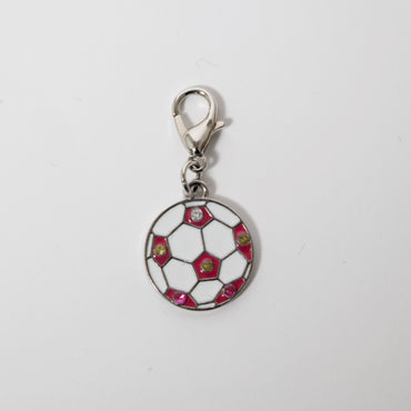 Kids Mini Charm - Silver Soccer Ball