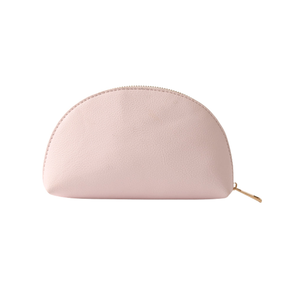 Belle Collection Dome Makeup Bag Small - SWEET PINK