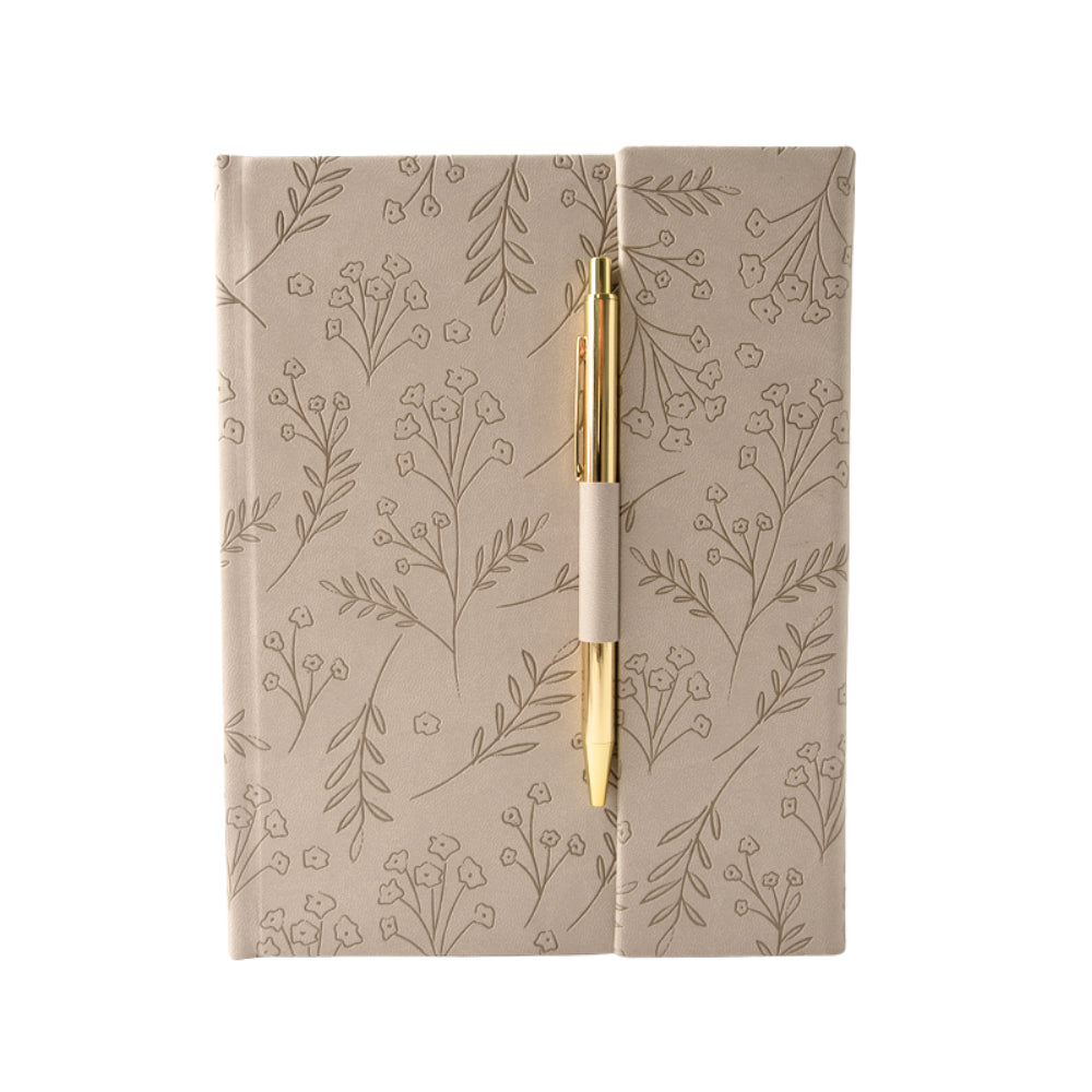Belle Collection Magnetic Journal with Pen - BUDS