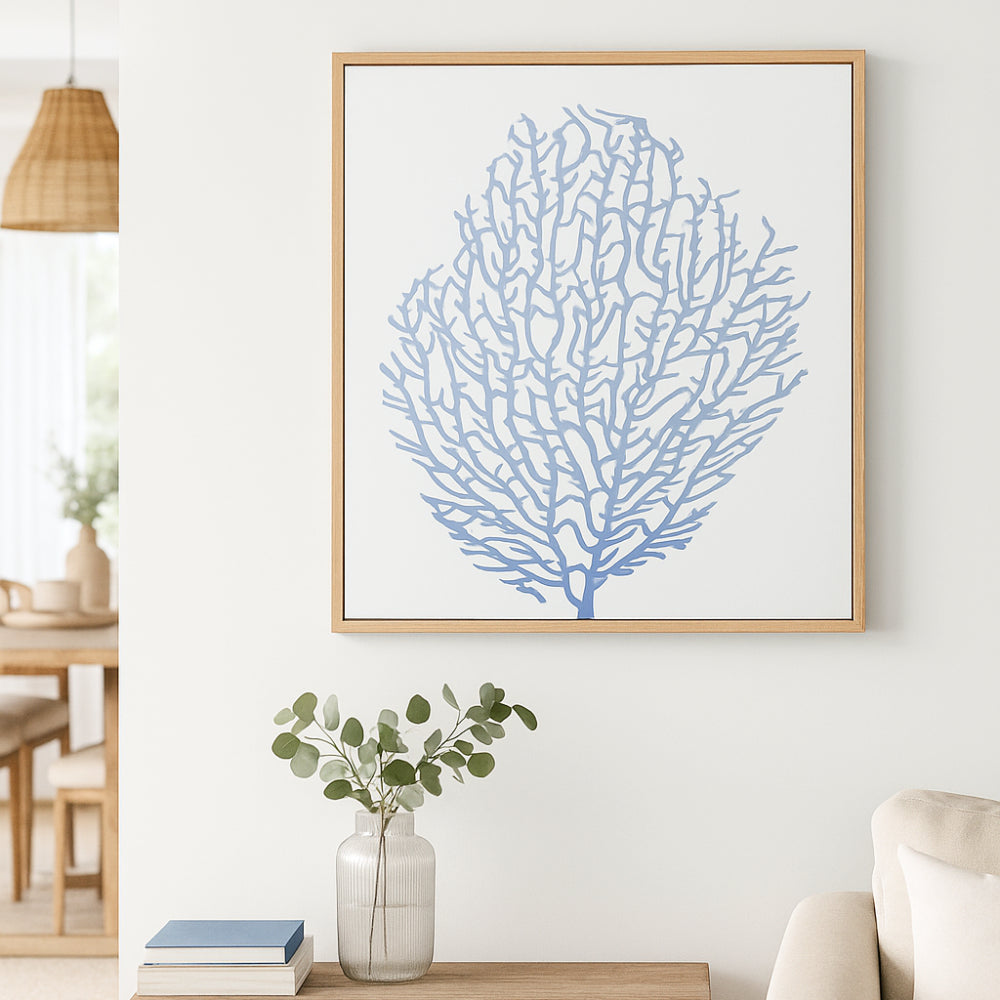 Coastal Tones Collection Printed Wall Canvas - CORAL