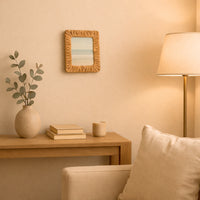 Coastal Tones Collection Raffia Photo Frame - NATURAL