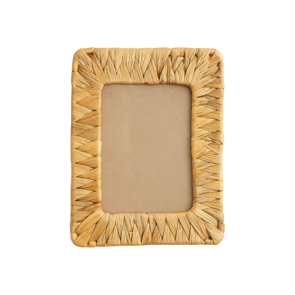 Coastal Tones Collection Raffia Photo Frame - NATURAL