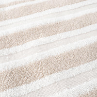 Coastal Tones Collection Hand Towel - SAND STRIPE