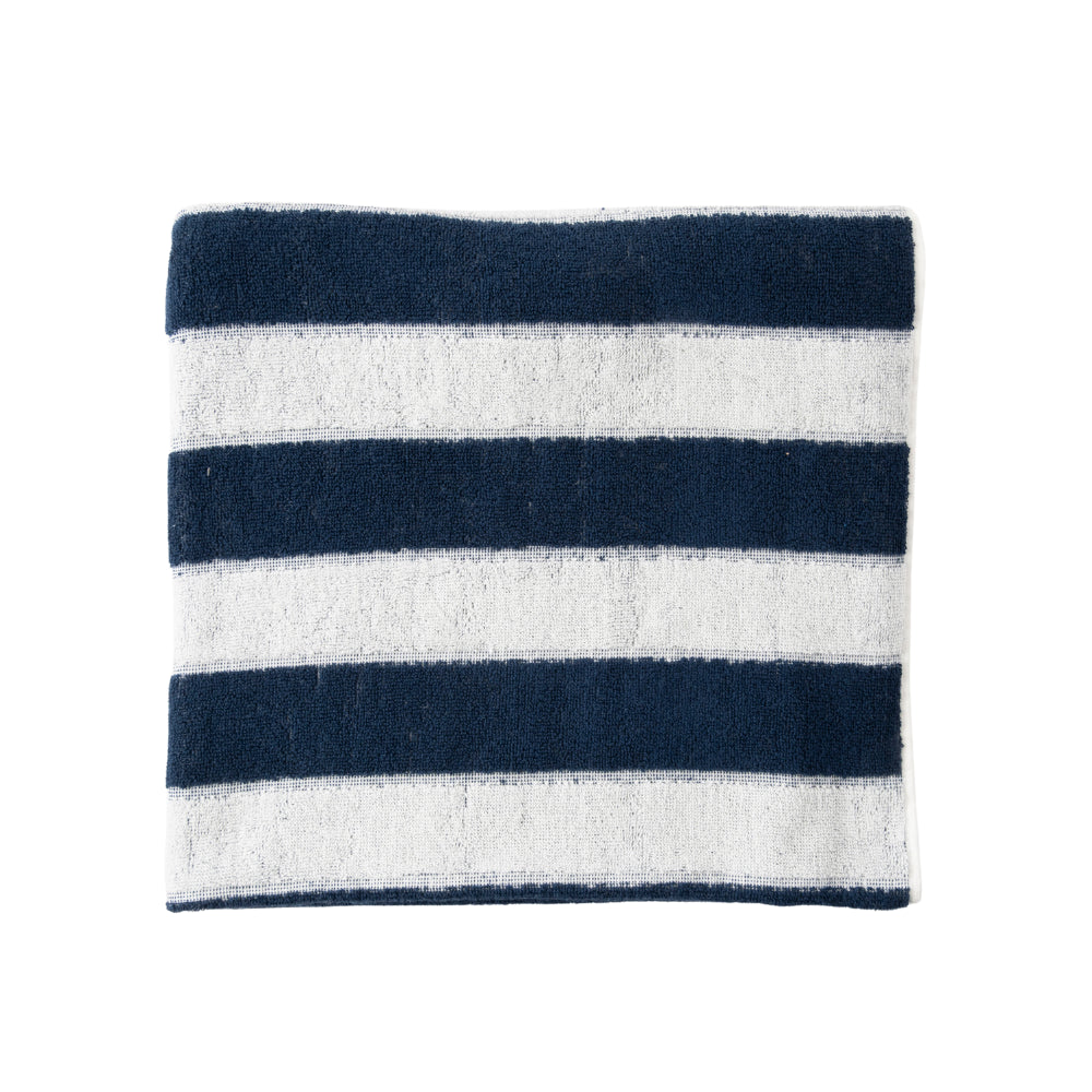 Coastal Tones Collection Bath Towel - NAVY STRIPE