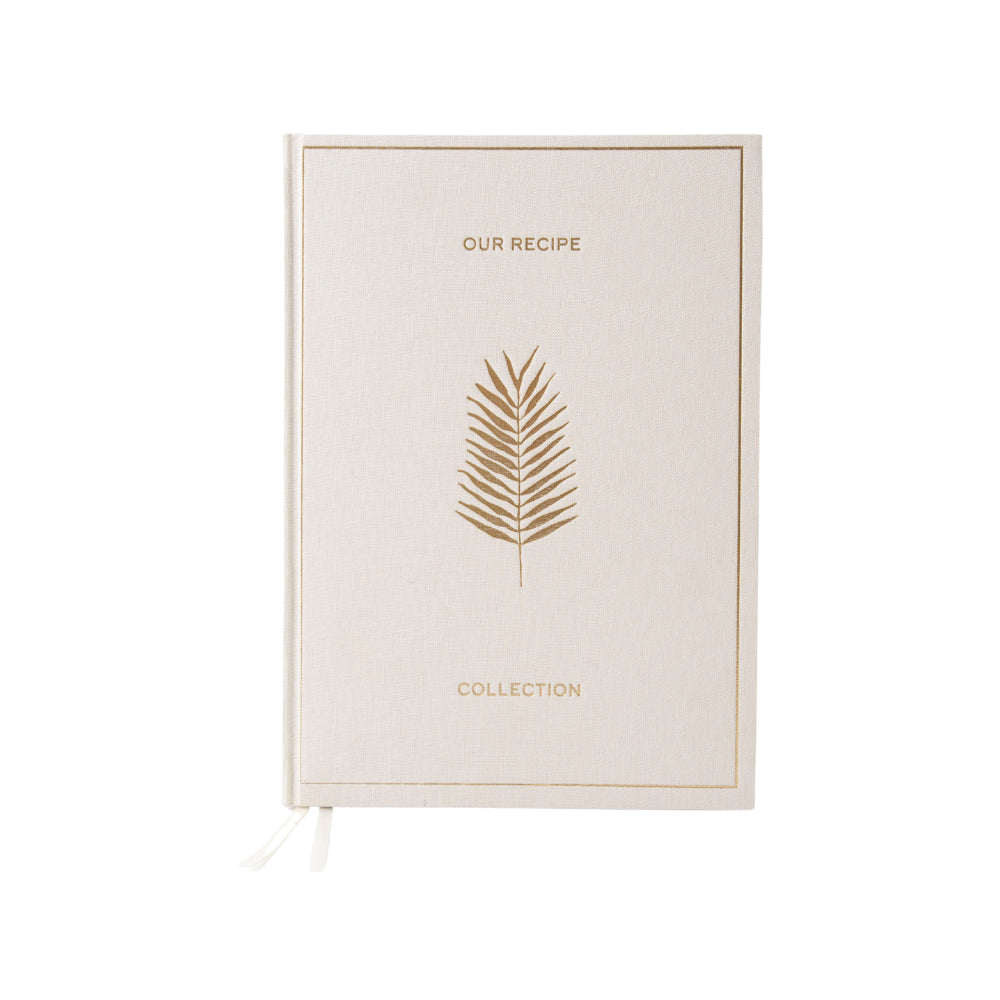 Coastal Tones Collection Recipe Book - GOLD PALM