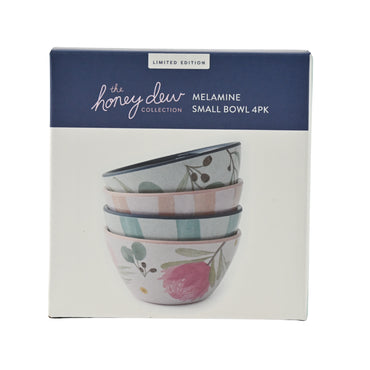 Honeydew Melamine Sauce Dish 4pk - MULTI DESIGNS