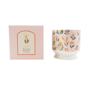K&Co. Wild Flower Collection Ceramic Candle - NATIVE BOUQUET
