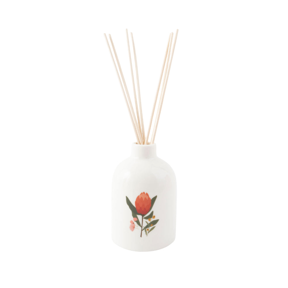 K&Co. Wild Flower Collection Ceramic Diffuser - WARATAH