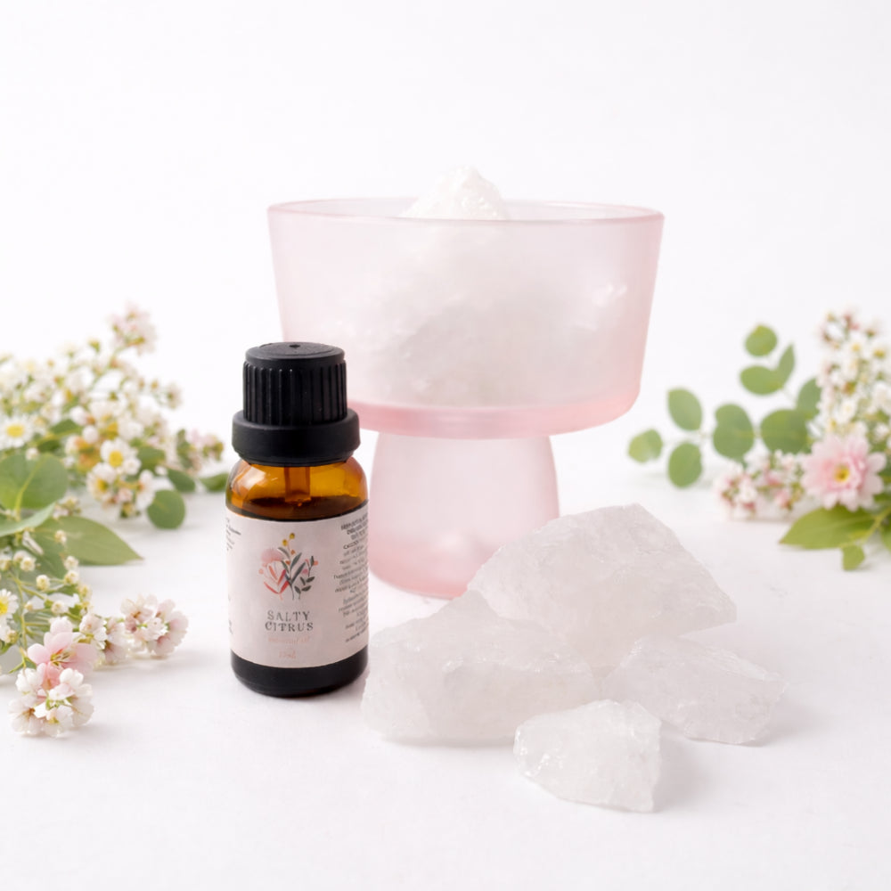 K&Co. Wild Flower Collection Fragrance Stone & Oil Set - PINK