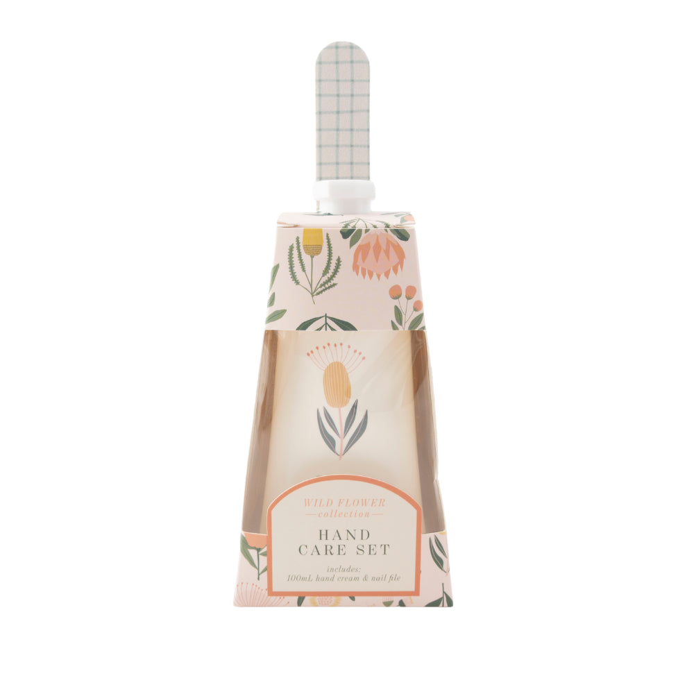 K&Co. Wild Flower Collection Hand Cream & Nail File Set - SWEET ORANGE