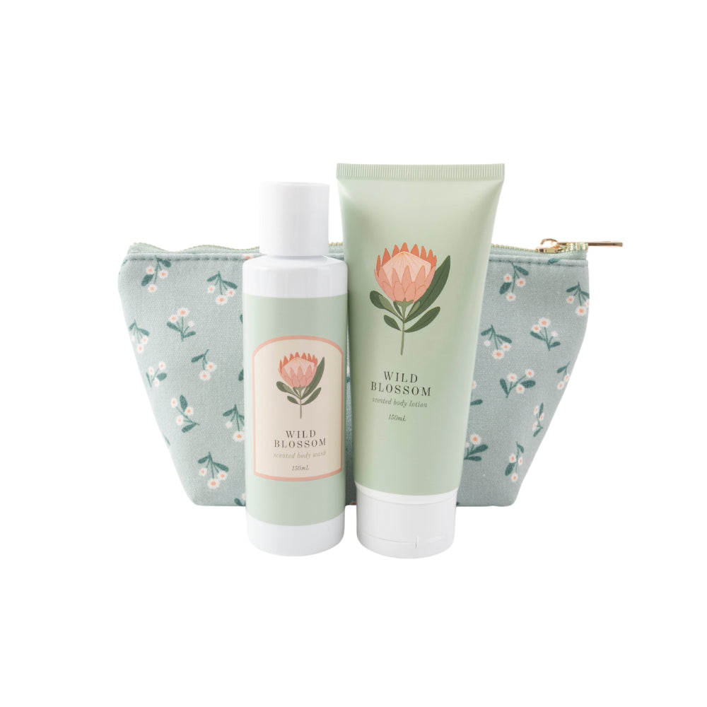 K&Co. Wild Flower Collection Body Care Set - WILD BLOSSOM