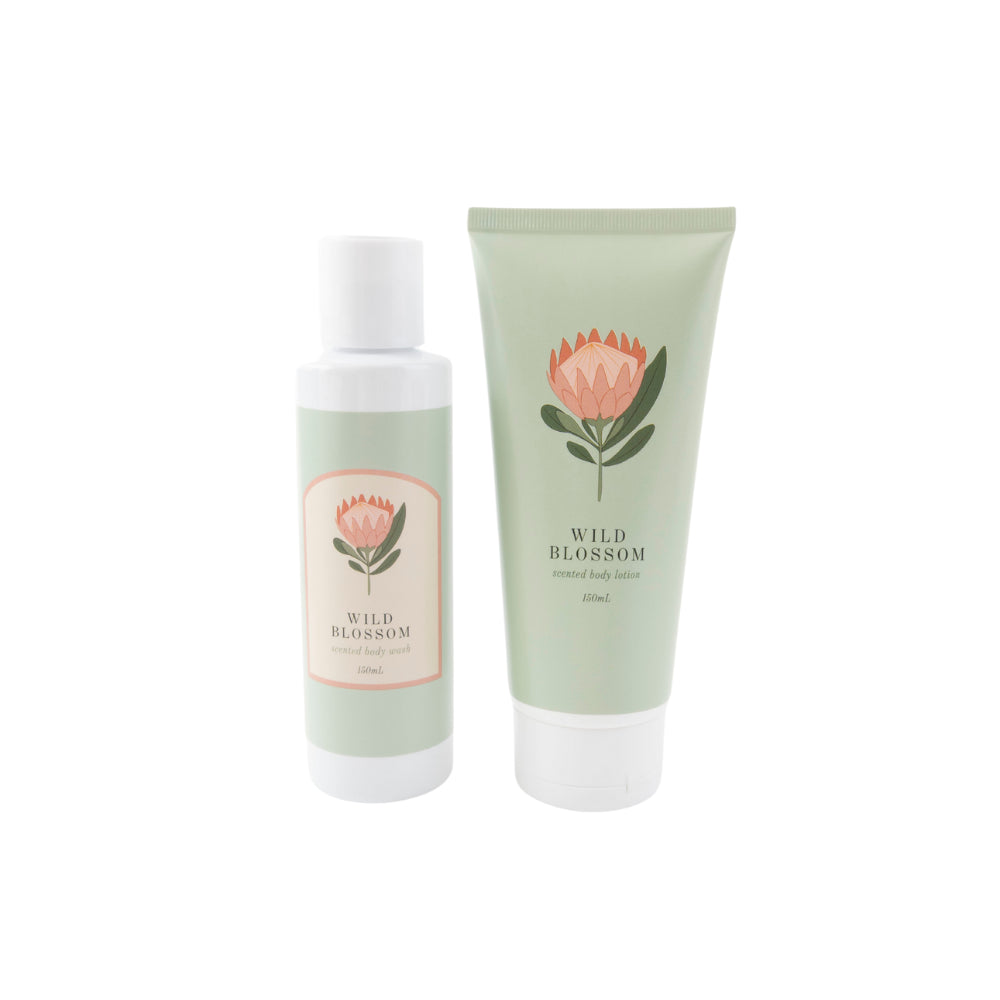 K&Co. Wild Flower Collection Body Care Set - WILD BLOSSOM
