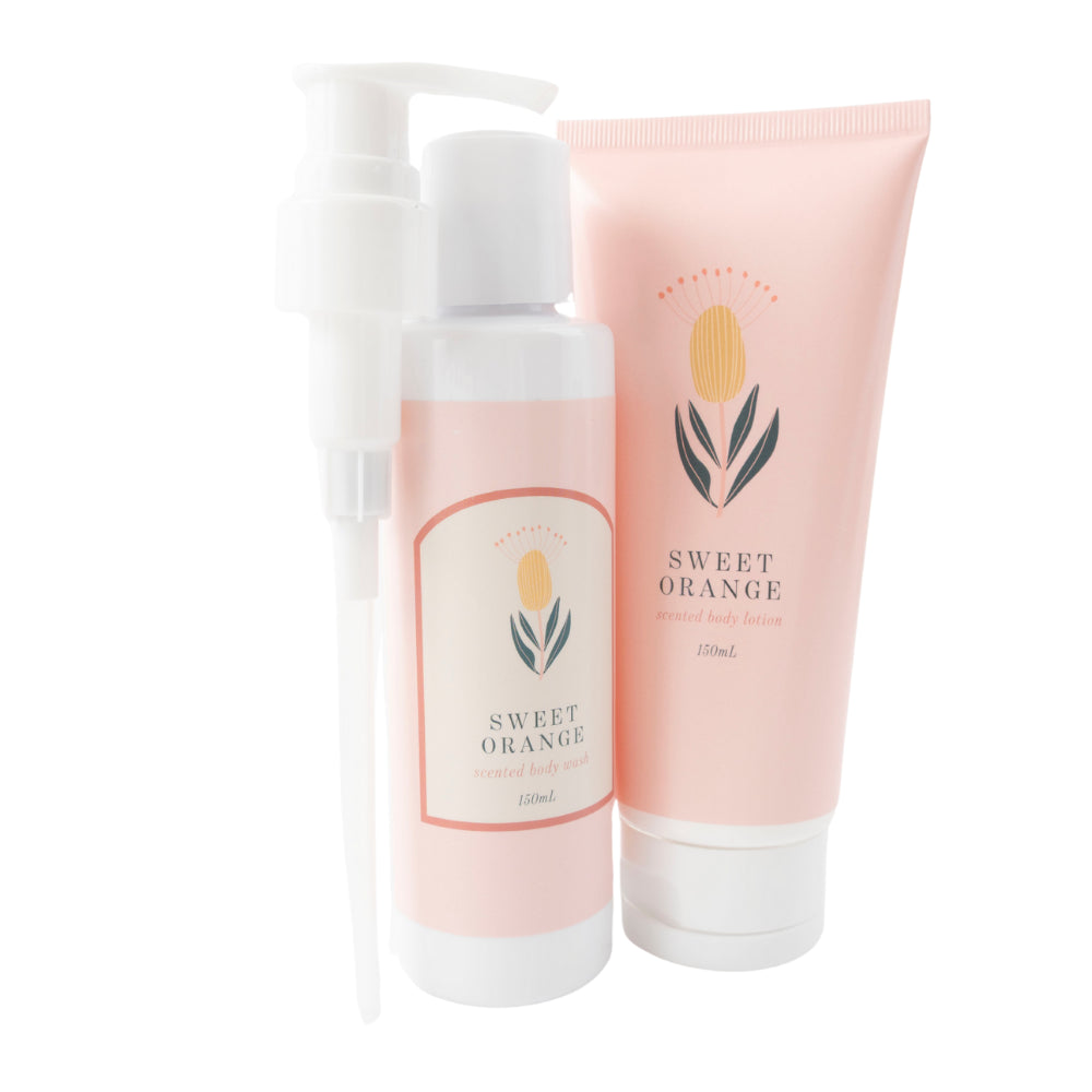 K&Co. Wild Flower Collection Body Care Set - SWEET ORANGE