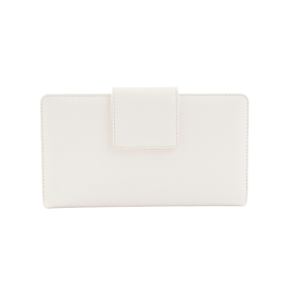K&Co. Wild Flower Collection Bifold Wallet - CREAM