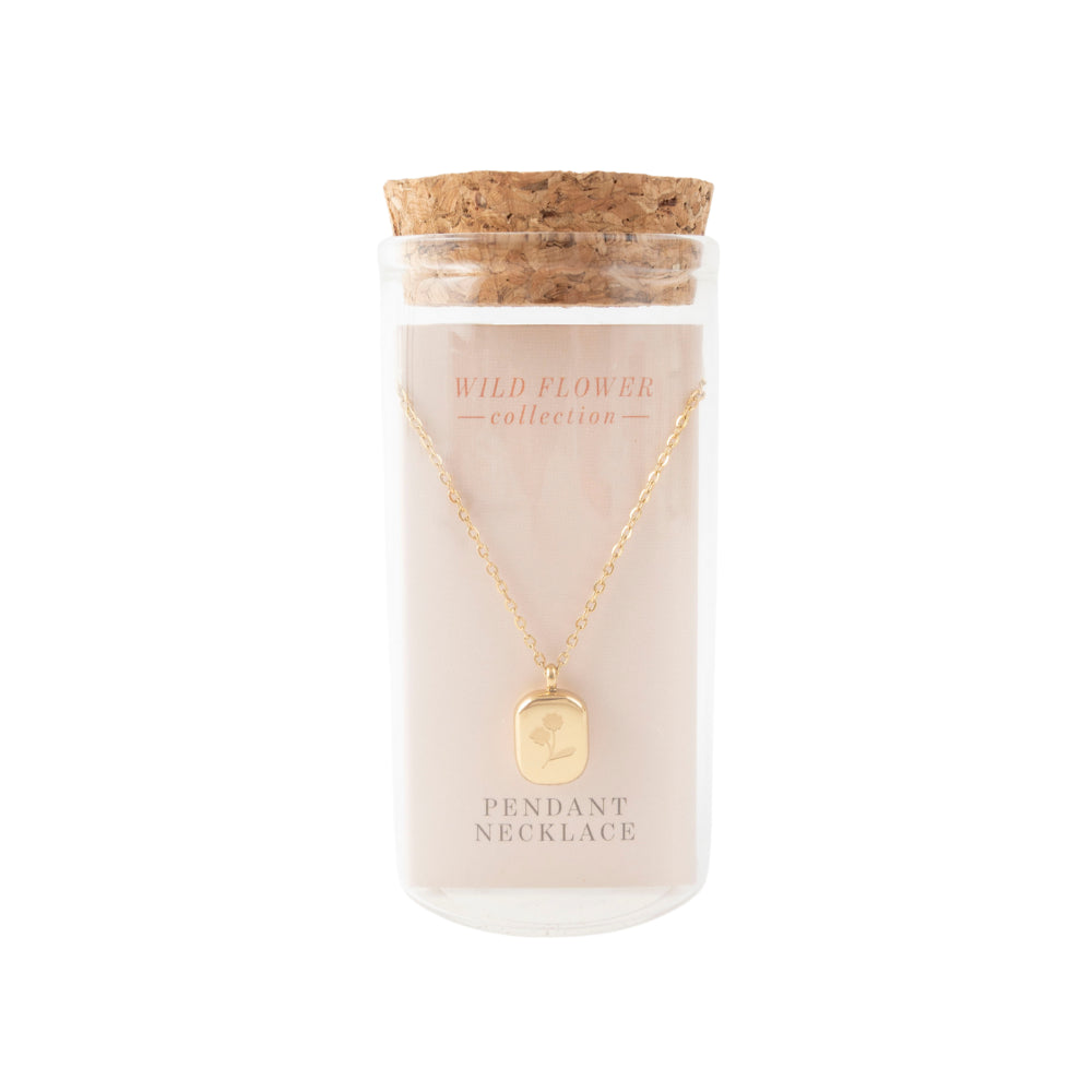 K&Co. Wild Flower Collection Pendant Necklace - BUDS