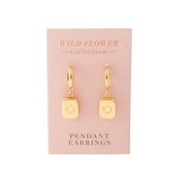 K&Co. Wild Flower Collection Pendant Earrings - DAISY